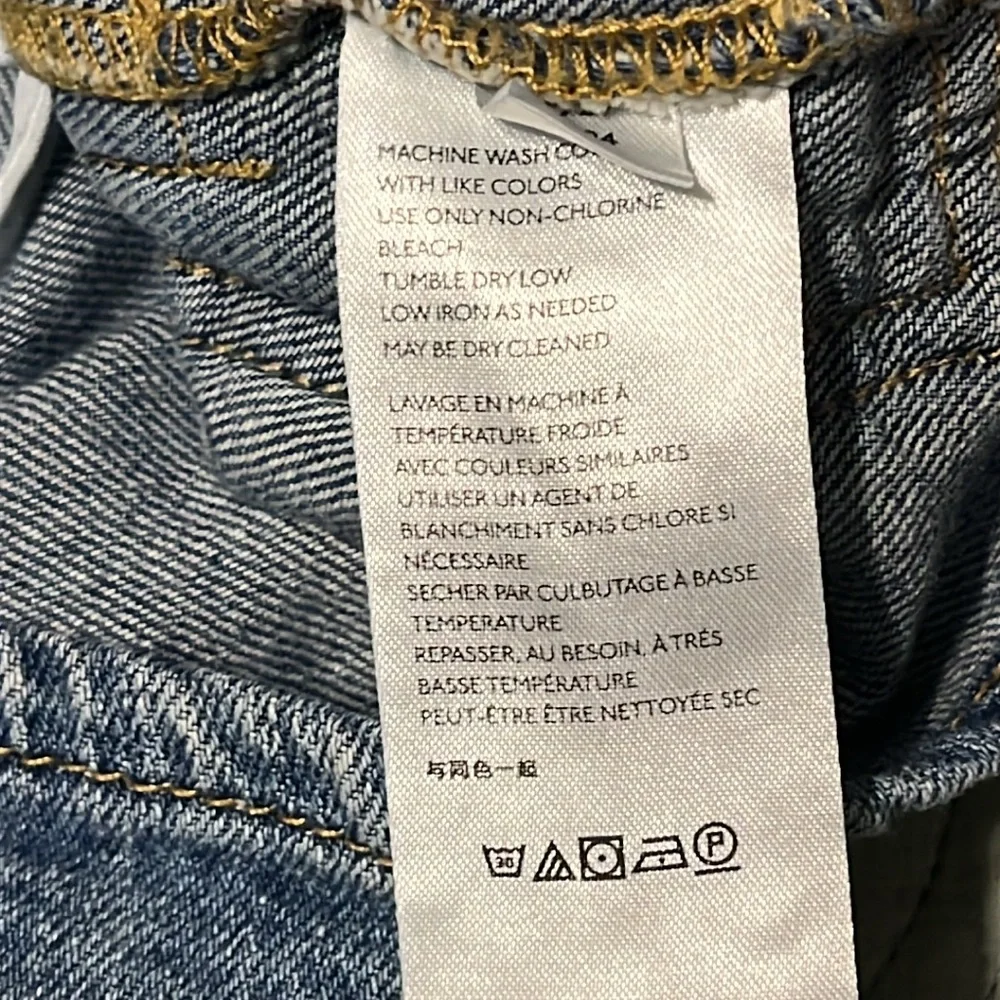 Free People We The Free 24 Denim Pocket / Zipper Skirt - Size 24 US - Picture 13 of 16